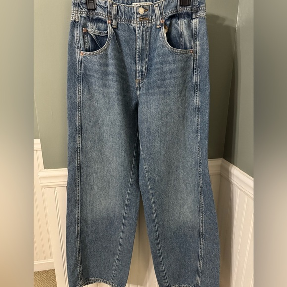 Free People Aster High Rise Straight Jeans for Women 30S NEW - Picture 2 of 5